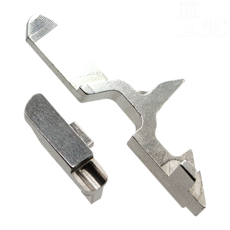 DR.BLACK - Set Disconnector & Knocker Lock Stainless pour HI-CAPA Gbb