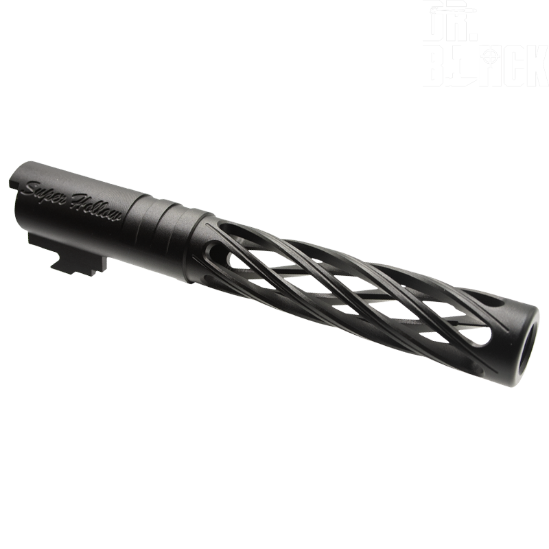 DR.BLACK - Outer Barrel "DINGING" pour HI-CAPA 5.1, Noir