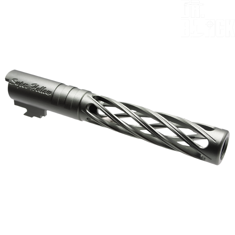 DR.BLACK - Outer Barrel "DINGING" pour HI-CAPA 5.1, Gris