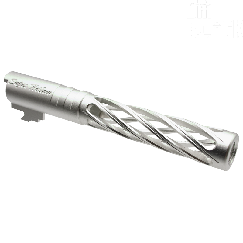 DR.BLACK - Outer Barrel "DINGING" pour HI-CAPA 5.1, Chromé