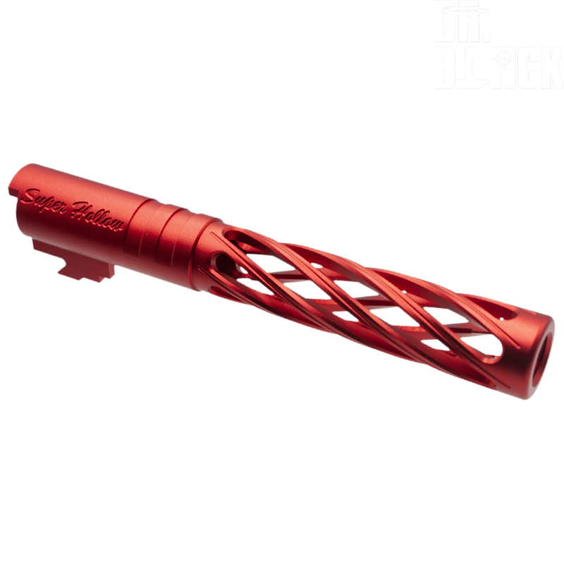 DR.BLACK - Outer Barrel "DINGING" pour HI-CAPA 5.1, Rouge