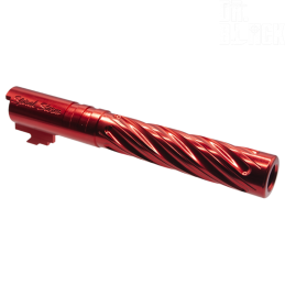 DR.BLACK - Outer Barrel "SPIRAL STORM" pour HI-CAPA 5.1, Rouge