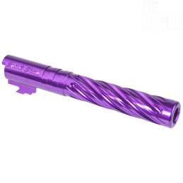 DR.BLACK - Outer Barrel "SPIRAL STORM" pour HI-CAPA 5.1, Violet