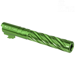 DR.BLACK - Outer Barrel "SPIRAL STORM" pour HI-CAPA 5.1, Vert