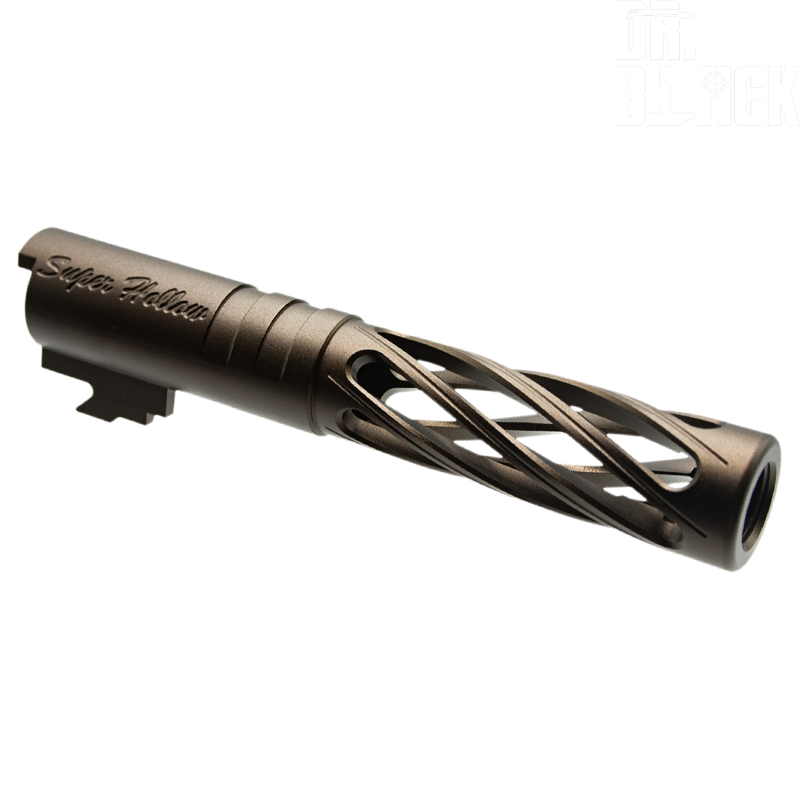 DR.BLACK - Outer Barrel "DINGING" pour HI-CAPA 4.3, Tan