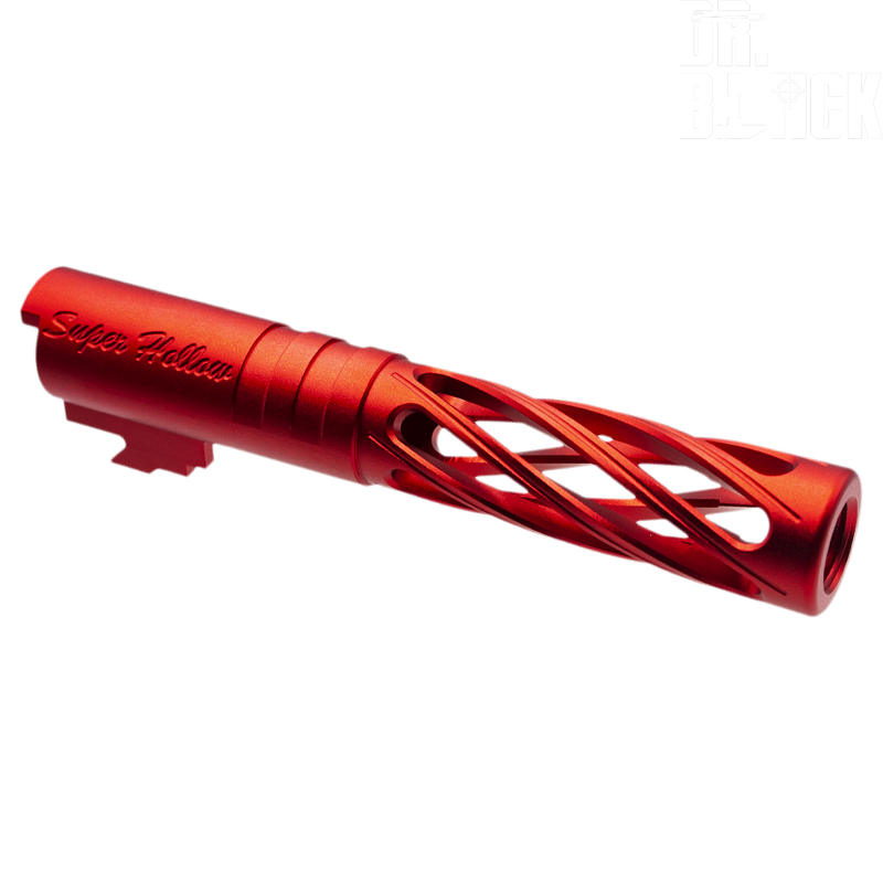 DR.BLACK - Outer Barrel "DINGING" pour HI-CAPA 4.3, Rouge