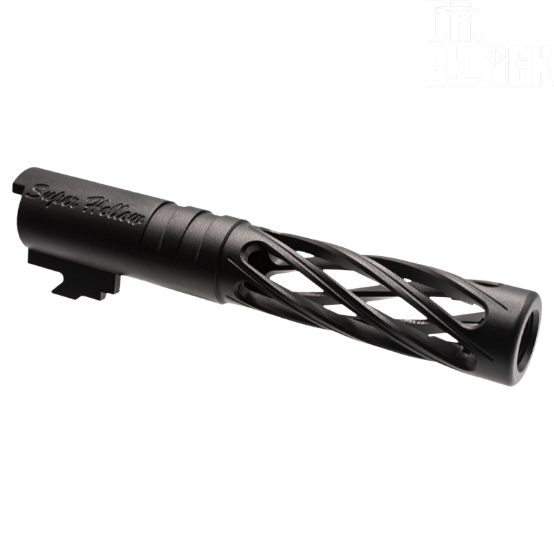 DR.BLACK - Outer Barrel "DINGING" pour HI-CAPA 4.3, Noir