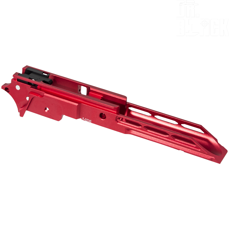 DR.BLACK - Frame Custom "Type 2" pour HI-CAPA 4.3, Rouge