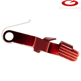 GUARDER - Slide Stop Standard, Rouge pour G19 et G17 GBB