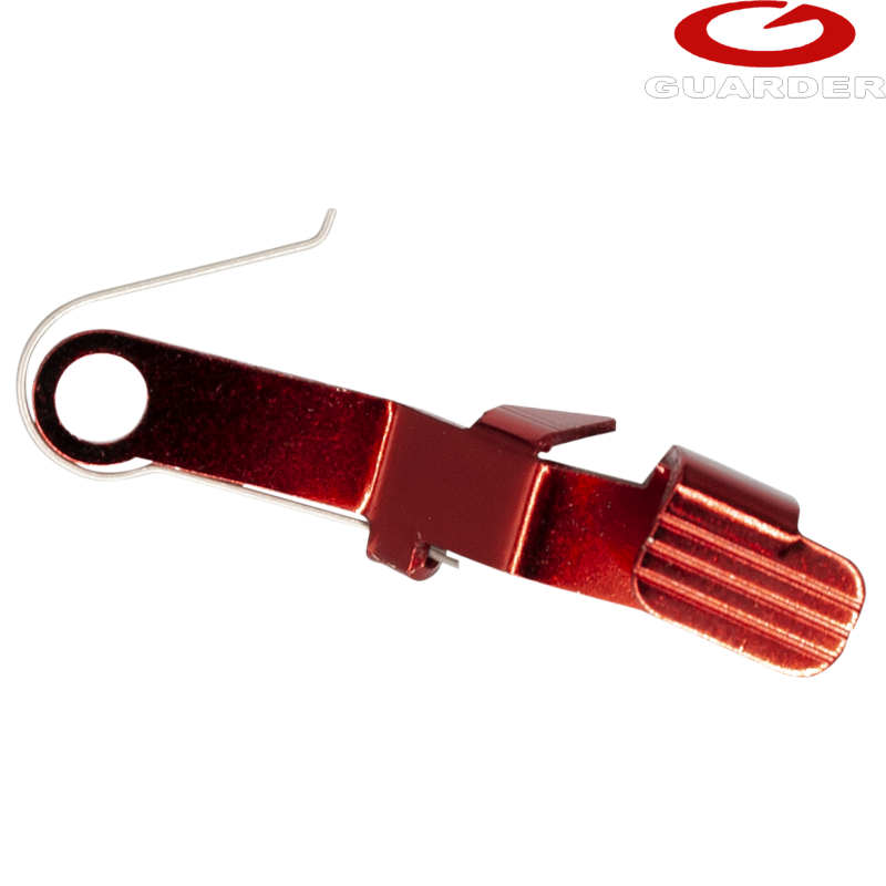 GUARDER - Slide Stop Standard, Rouge pour G19 et G17 GBB