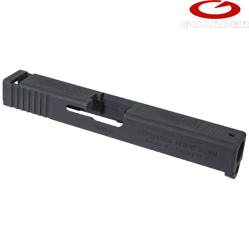 GUARDER - Culasse Aluminium CNC, Desert Storm UD000 pour G17 Tokyo Marui GBB