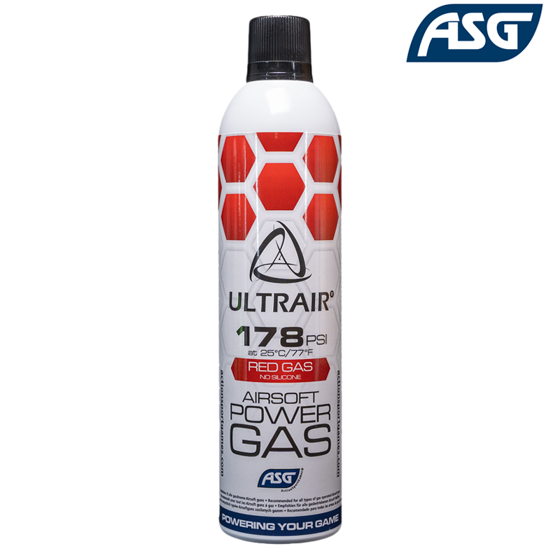 ULTRAIR™ by ASG - Bouteille Green Gas ULTRAIR™ 570ml, 178PSI