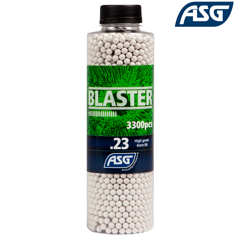 ASG - Bouteille de 3300 Billes 0,23gr BLASTER™ Airsoft