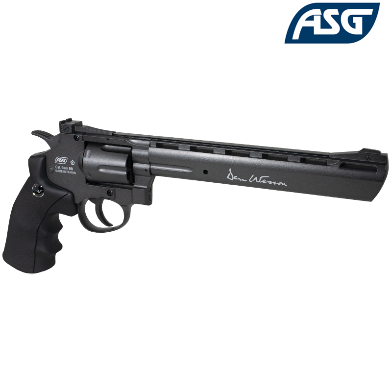 ASG - Réplique de Poing Revolver Dan Wesson™ 8", Low Power Co2