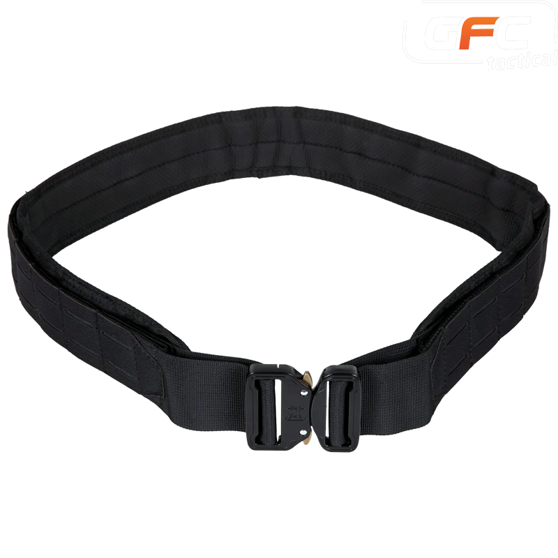 GFC TACTICAL - Ceinture Tactique COBRA, Laser Cut, Noir