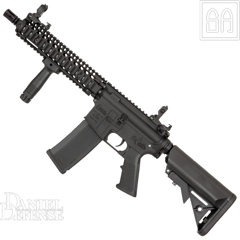 SPECNA ARMS - Réplique MK18 SA-E19, EDGE™ HAL2™, Daniel Defense™, Noir