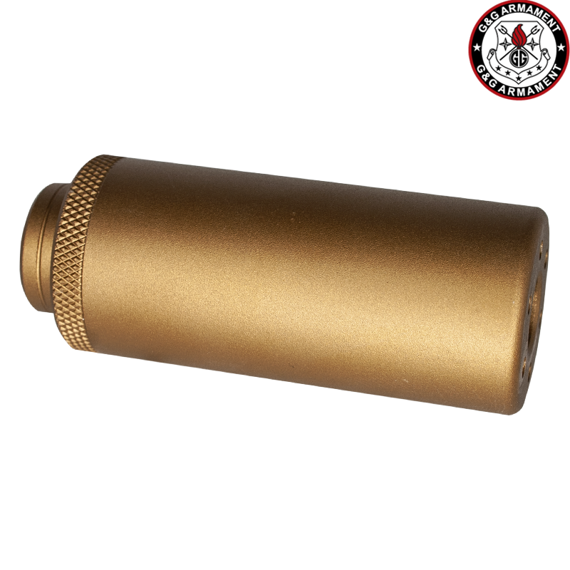 G&G ARMAMENT - Silencieux SS-80 Navy Seal, CCW, Desert Tan pour Airsoft