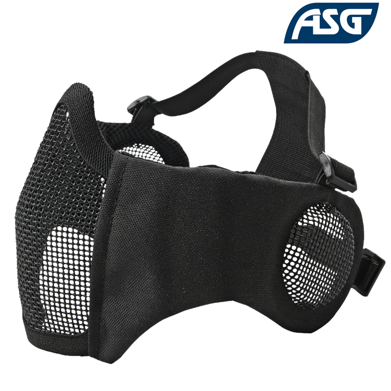 STRIKE SYSTEMS™ by ASG - Masque de Protection Grillagé STALKER, Noir