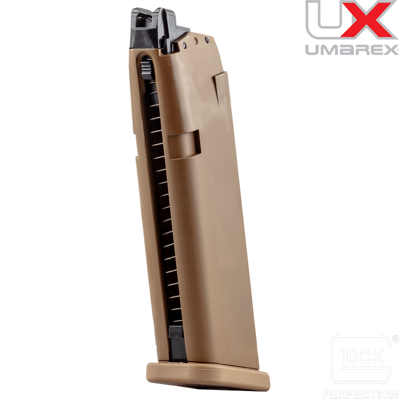 UMAREX - Chargeur, 22 Billes pour GLOCK™ 19X Green Gas, GBB