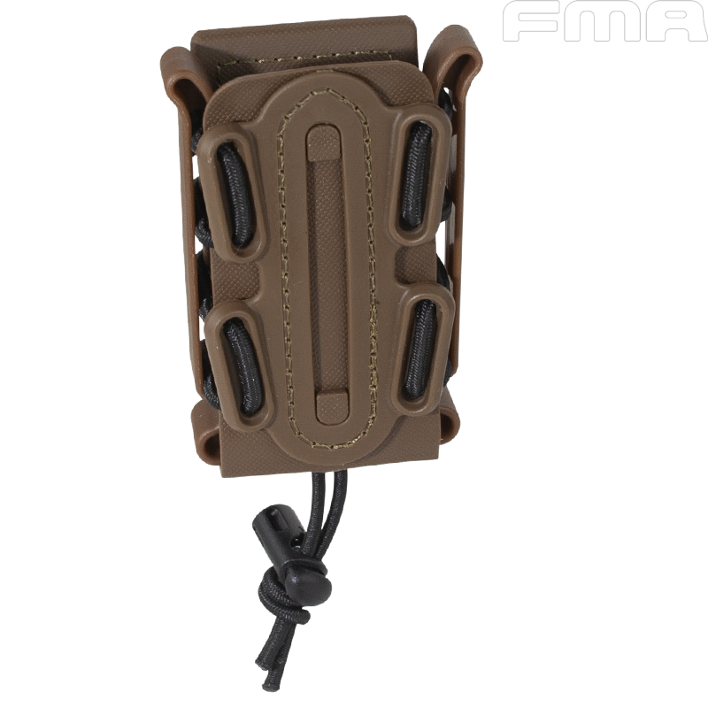 FMA - Poche Chargeur Semi-Rigide 9mm MOLLE, Tan