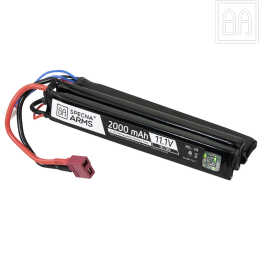 SPECNA ARMS - Batterie LiPo 11,1v 2000mAh 15/30C, 3 Sticks, Dean