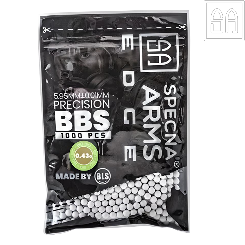 SPECNA ARMS - Sachet de 1000 Billes Biodégradables 0.43gr