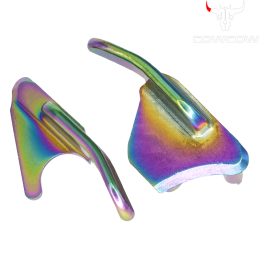 COWCOW - Sécurité Ambidextre Match Grade SS pour Hi-Capa, Rainbow