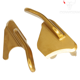 COWCOW - Sécurité Ambidextre Match Grade SS pour Hi-Capa, Or