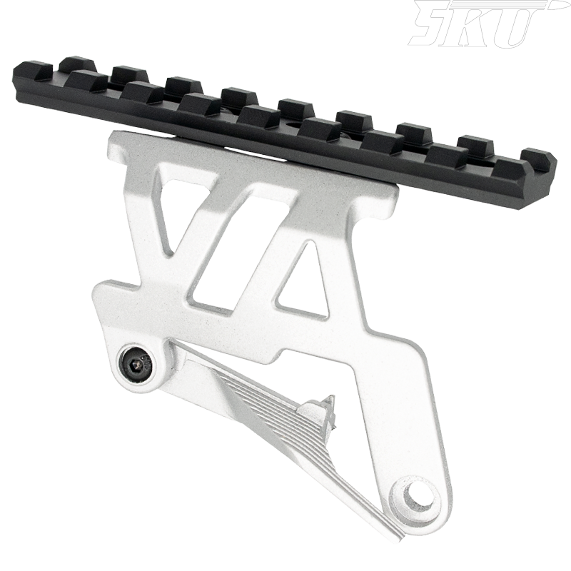 5KU - Rail de montage SHOOTER optique pour GBB Hi-Capa airsoft, chromé