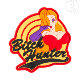 JTG - Patch 3D en PVC Bitch Hunter, Multicolor