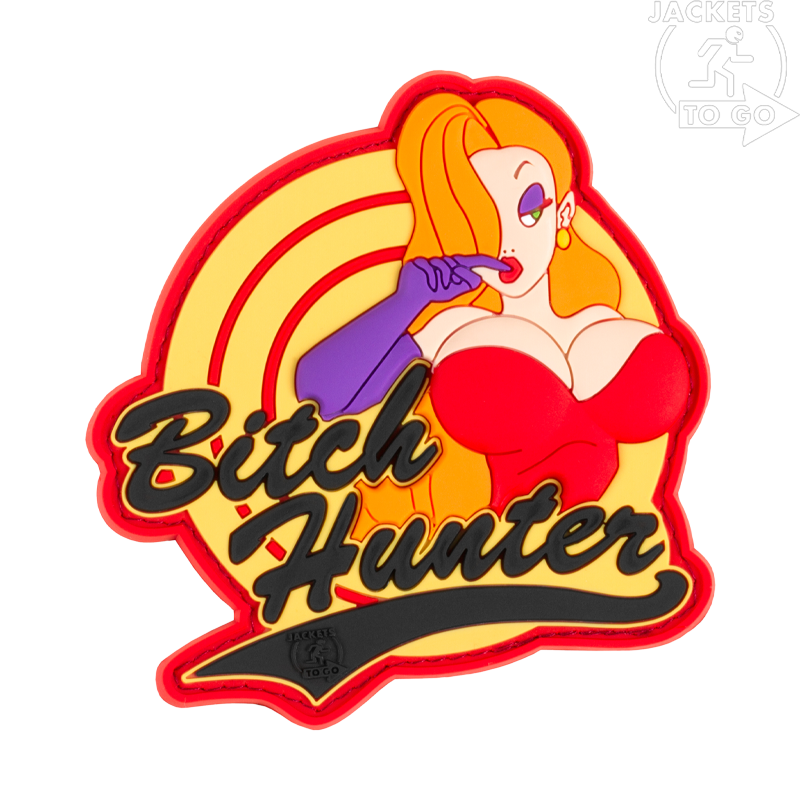 JTG - Patch 3D en PVC Bitch Hunter, Multicolor