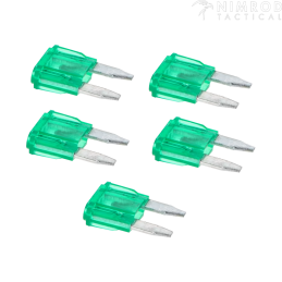 NIMROD TACTICAL - Pack de 5 Fusibles Blade 30 Ampères pour AEG