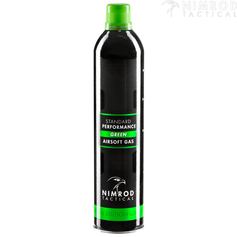 NIMROD TACTICAL - Bouteille Green Gas Airsoft Standard Performance, 500 ml