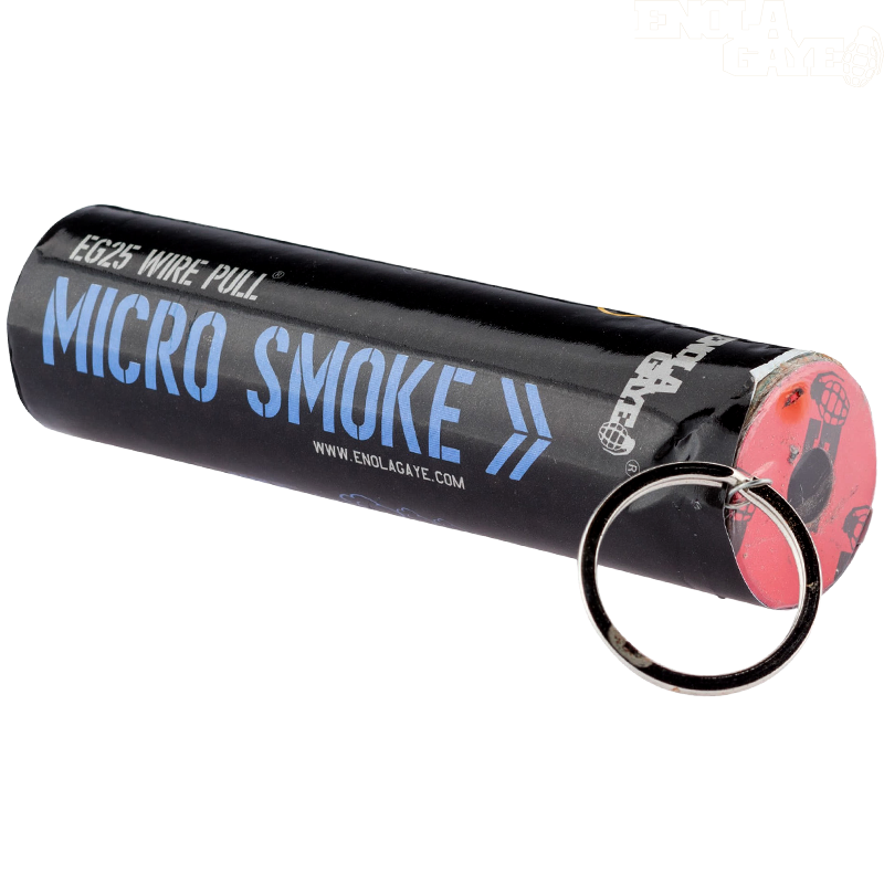 ENOLA GAYE - Fumigène "Mirco EG25" avec Goupille pour Airsoft