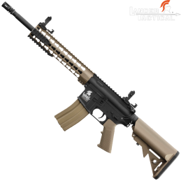 LANCER TACTICAL - Réplique LT-19 M4 KEYMOD 10', Dual Tone, Pack Complet