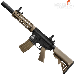 LANCER TACTICAL - Réplique LT-15 M4 SD, Dual Tone, Pack Complet