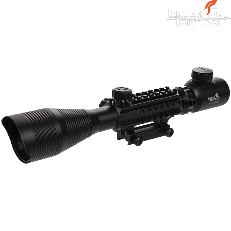 LANCER TACTICAL - Lunette de Visée 4-12 x50 EG