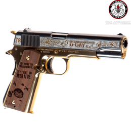 G&G ARMAMENT - Réplique GPM1911 D-DAY, Édition Limitée, Blowback, Green Gas