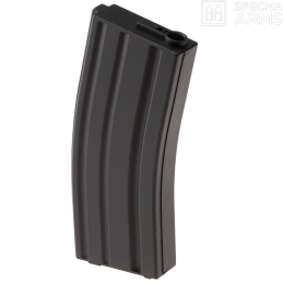 SPECNA ARMS - Chargeur Mid-Cap 140 billes M4 AEG, Noir