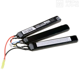 SPECNA ARMS - Batterie LiPo 11,1v 2000mAh 15/30C, 3 Sticks, Tamiya