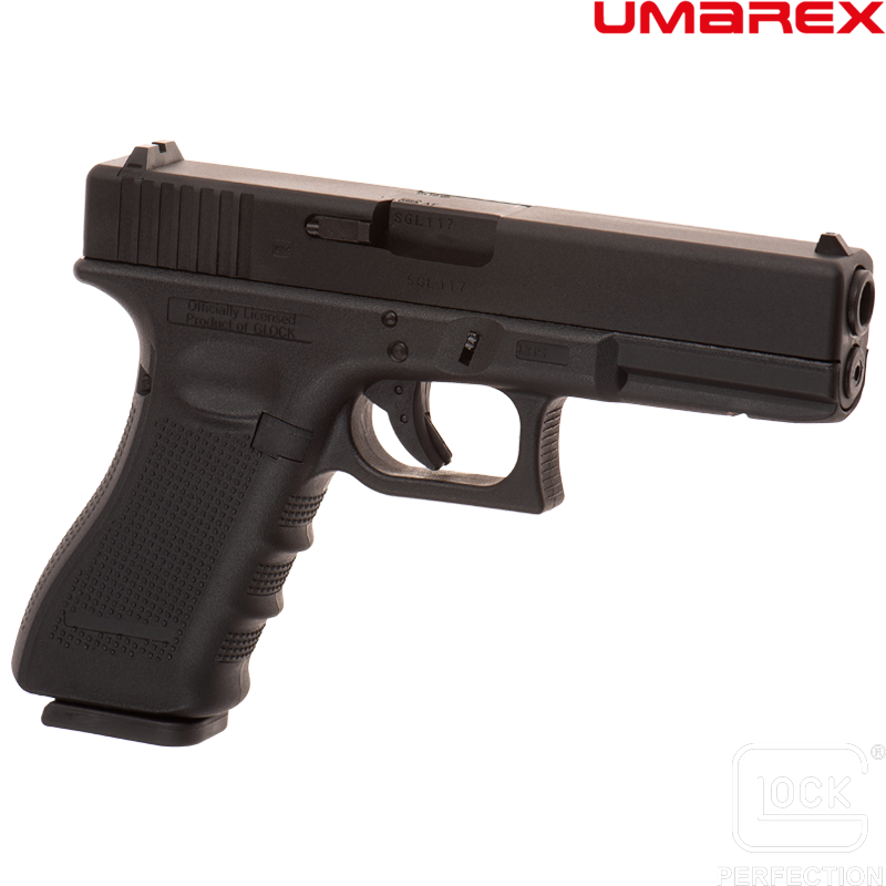 UMAREX - Réplique de Poing GLOCK™ 17, Gen4, Green Gas, Blowback