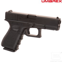 UMAREX - Réplique de Poing GLOCK™ 19, Gen3, Green Gas, Blowback