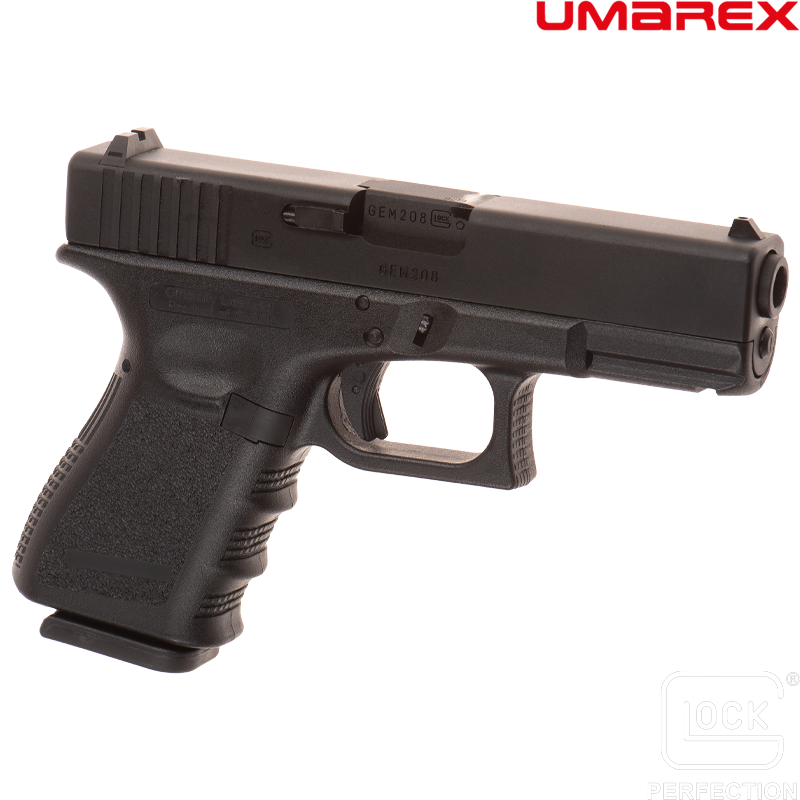 UMAREX - Réplique de Poing GLOCK™ 19, Gen3, Green Gas, Blowback