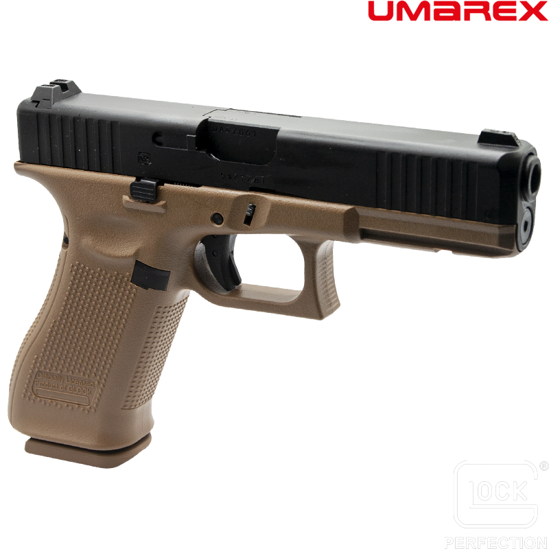 UMAREX - Réplique de Poing GLOCK™ 17, French Edition, Gen5, Green Gas, Blowback