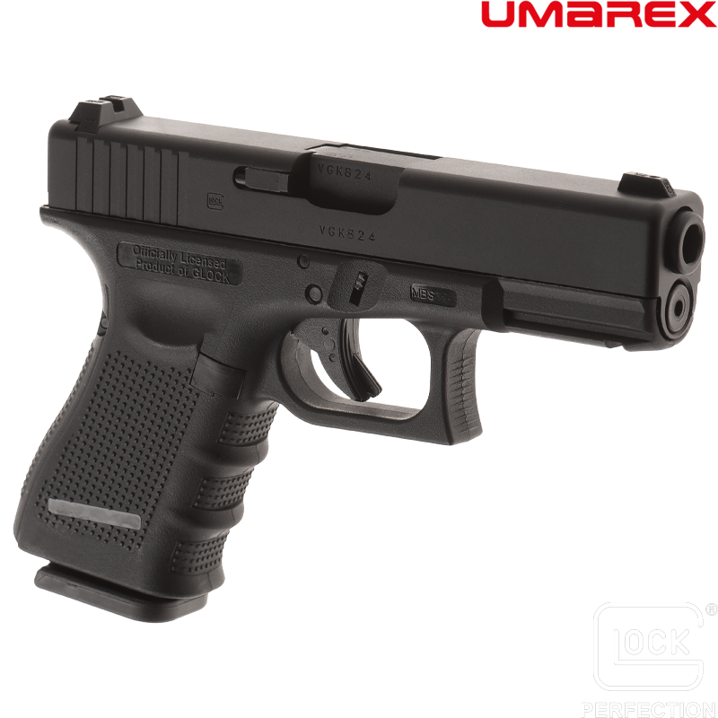 UMAREX - Réplique de Poing GLOCK™ 19 Gen4, Green Gas, Blowback