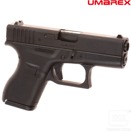 UMAREX - Réplique de Poing GLOCK™ 42, Green Gas, Blowback