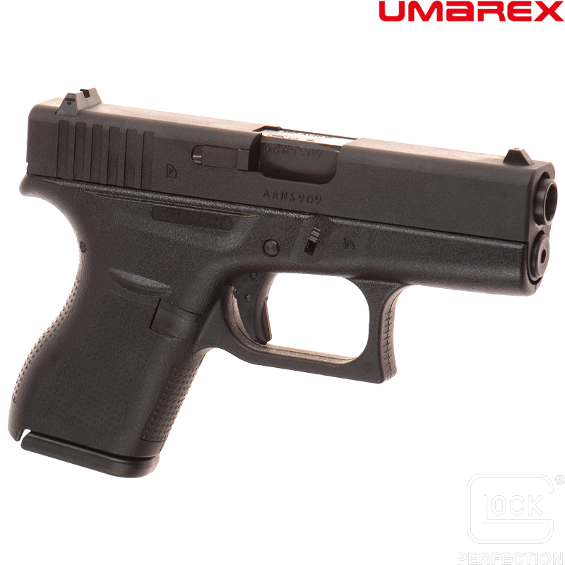 UMAREX - Réplique de Poing GLOCK™ 42, Green Gas, Blowback