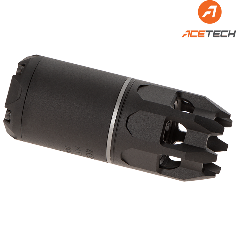 ACETECH - Tracer Unit RAIDER Flash (Blaster M), Noir pour Airsoft