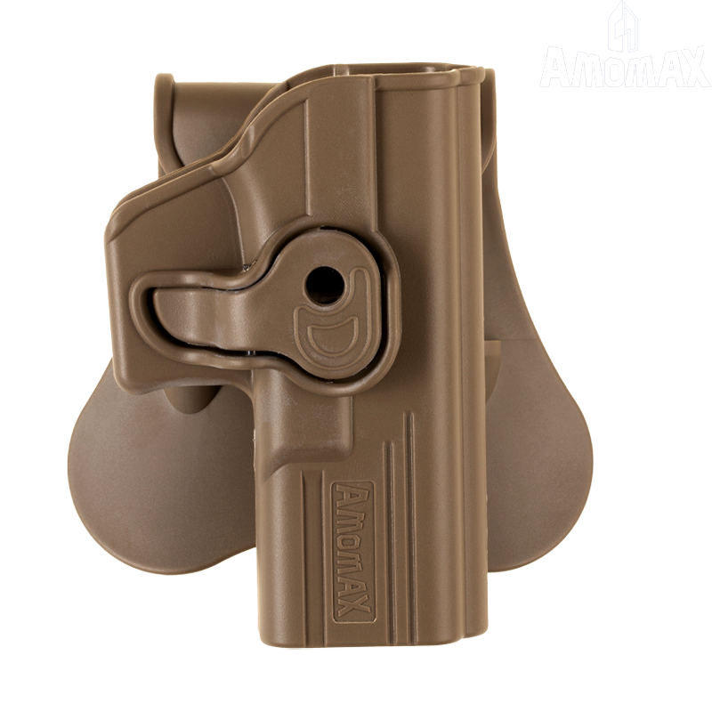 AMOMAX - Holster rigide GLOCK, CZ™ P10C  WE, Tokyo Marui, Kj works, Dark Earth