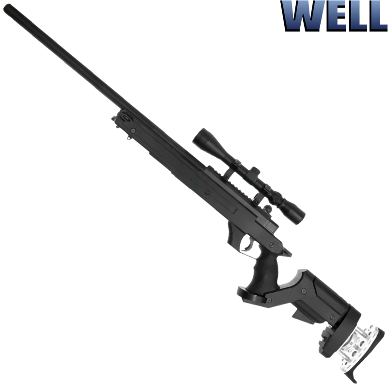 WELL - Réplique sniper MB05UPV, pack complet, spring Airsoft